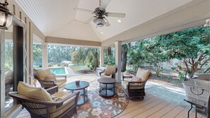 Terrace/patio - Boutique Updated Home with Much to Offer! (Hilton Head)