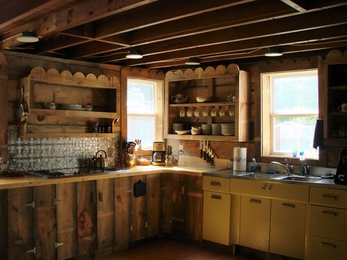 The Lodge, overlooking Hayden Brook on Olive Street