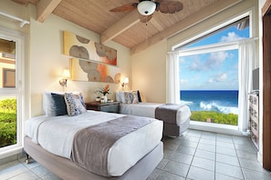 2 bedrooms, iron/ironing board, travel crib, WiFi