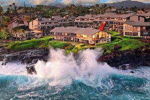 Exterior - Makahuena 5201 - Top Floor Corner Condo with A/C - 270 Degree Oceanfront Views (Koloa)