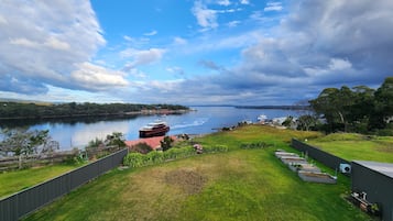 Blick von der Unterkunft