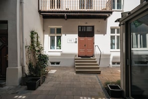 Façade de l’hébergement