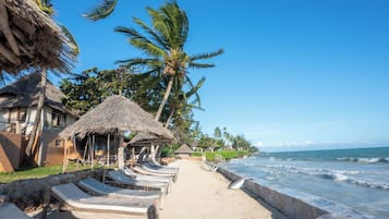 Vista a la playa o el mar