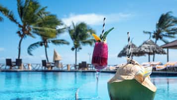 Poolside bar