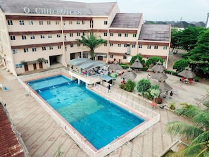 Room, 1 Bedroom, Accessible, Smoking | Pool | Indoor pool - Room-orchid Hotel - Guest Room (Asaba)