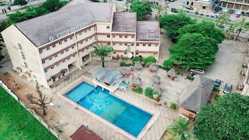 Room, 1 Bedroom, Accessible, Smoking | Pool | Indoor pool
