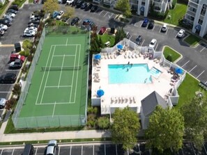 Sports court - 2 Bedroom 2 Bath condo Canal Front with Boat Dock (Ocean City)