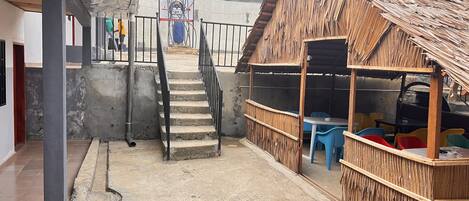 Traditionellt enkelrum | Terrass/Patio