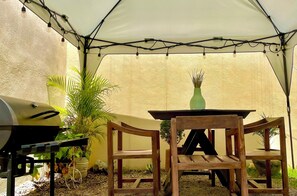 Outdoor dining - OFFER Excellent Private House, Garden, BBQ, Garage.  (Ciudad Valles)