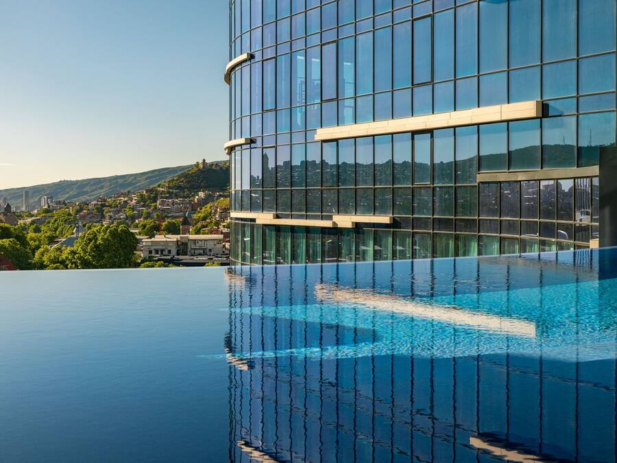Indoor pool, seasonal outdoor pool