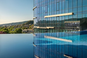 Indoor pool, seasonal outdoor pool