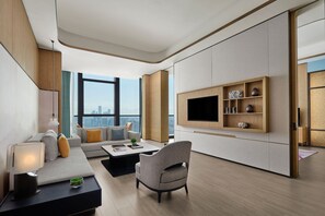 Executive suite, 1 kingsize bed | Uitzicht vanuit de kamer