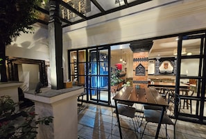 Fassade der Unterkunft