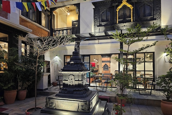 Fassade der Unterkunft