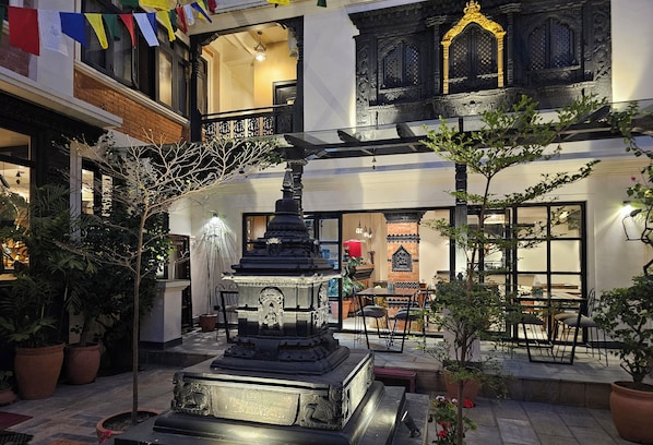 Fassade der Unterkunft