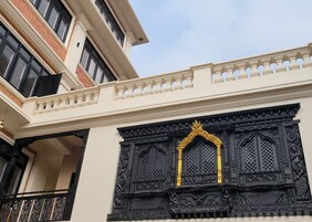 Fachada de la propiedad