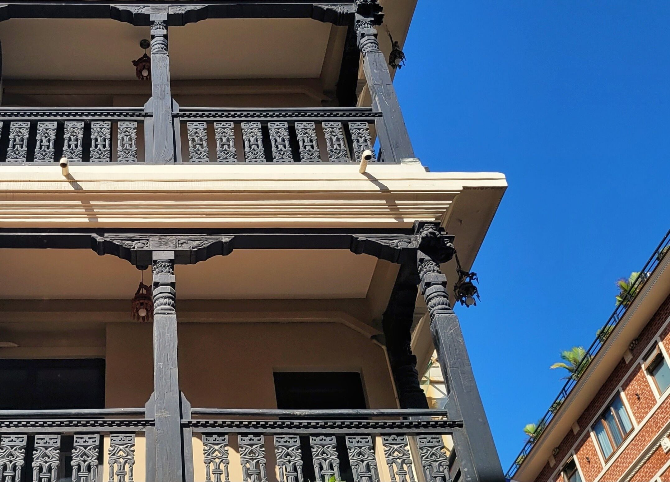 Panoramic Double or Twin Room, 1 Bedroom | Balcony view