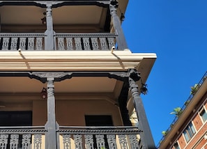 Panoramic-Doppel- oder -Zweibettzimmer, 1 Schlafzimmer | Blick vom Balkon