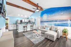 スマートテレビ、暖炉、PC モニター