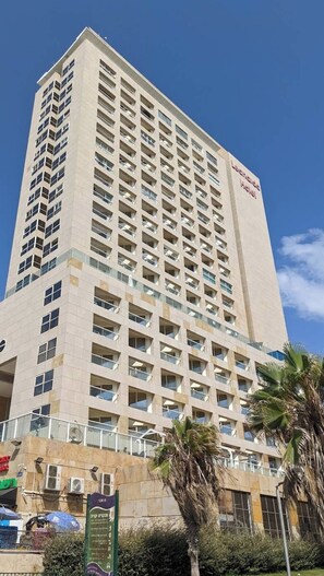 Façade de l’hébergement