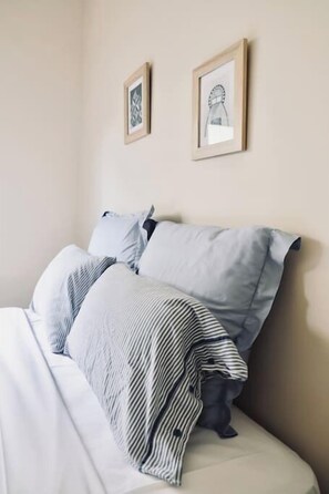 4 bedrooms, iron/ironing board, travel crib, WiFi