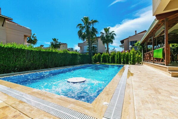 Seasonal outdoor pool