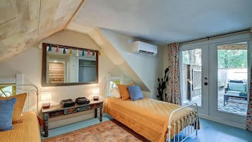 2 chambres, fer et planche Ă repasser, Wi-Fi, draps fournis