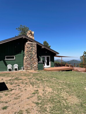 Exterior - Main House on 29-acre historic ranch with amazing views of Denver and beyond (Morrison)