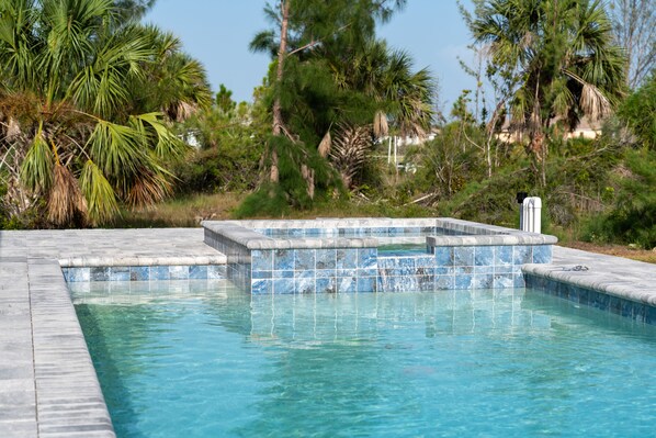 Außenpool, beheizter Pool