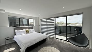 2 quartos, roupas de cama premium