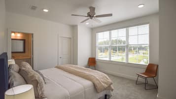 3 bedrooms, iron/ironing board, free WiFi, bed sheets