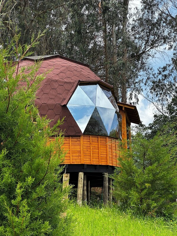 Exterior - Glamping Shalom con Jacuzzi, a 15 min de los Termales de Santa Monica (Choachí)