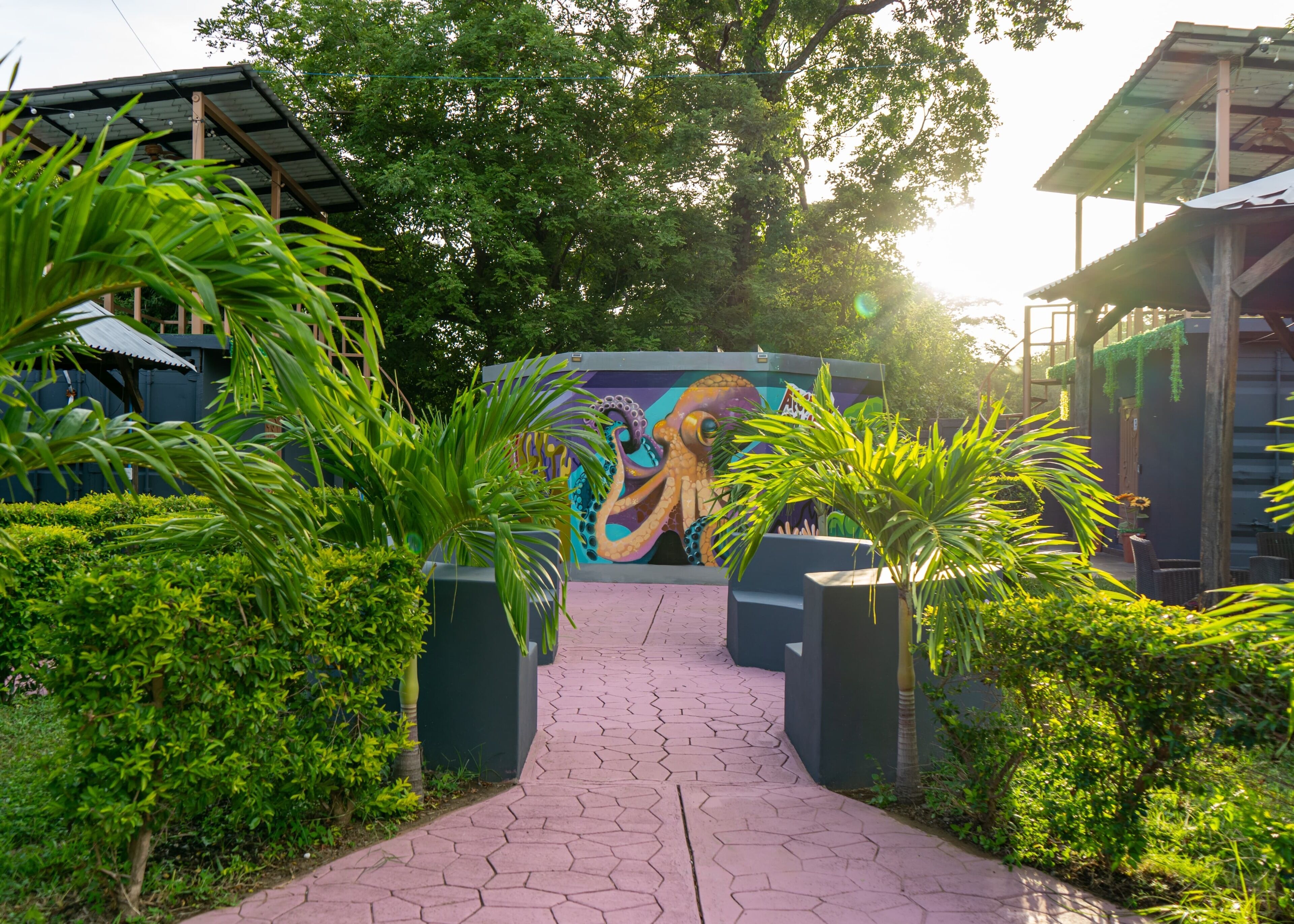 Jardines del alojamiento