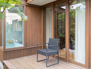 Design Twin Room, Non Smoking | Down comforters, free WiFi, bed sheets - Kurpark Nagayu (Taketa)