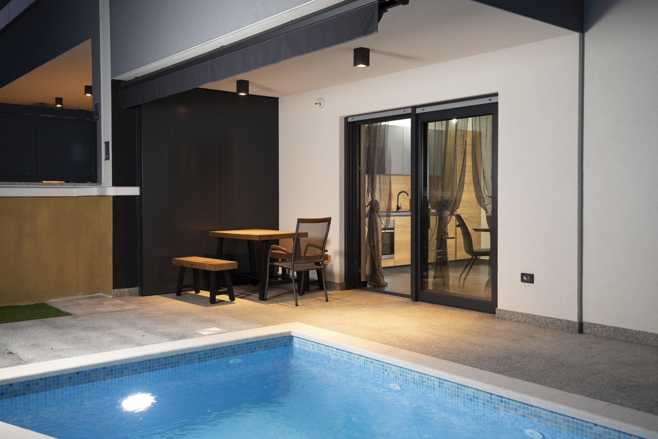 Außenpool, beheizter Pool