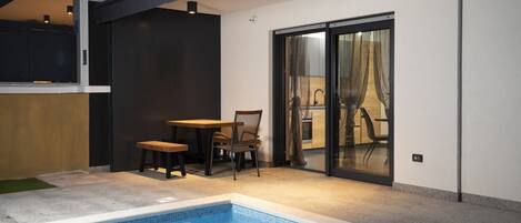 Außenpool, beheizter Pool