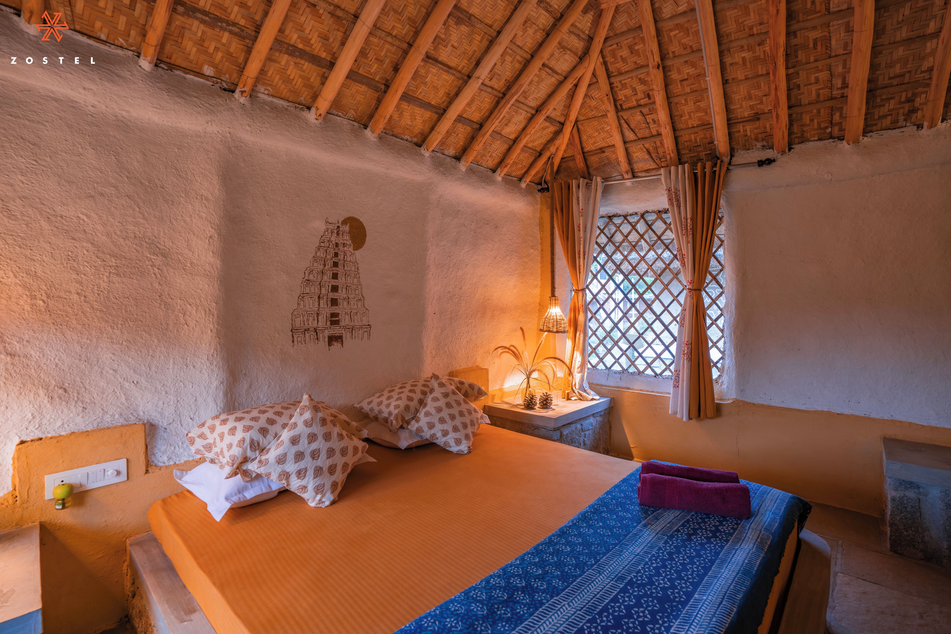 Deluxe Mud Cottage (with private porch and Non AC)