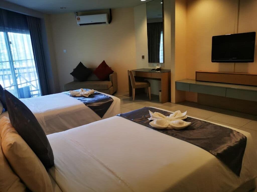 Deluxe Twin Room, 1 Bedroom, Non Smoking, Sea View