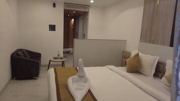 1 habitación, ropa de cama de alta calidad y cortinas blackout