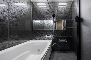 Hair dryer, towels