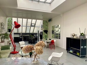 Interior - Modern, family apartment, in a very nice, foodies district  (Paris)