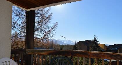Appartement cosy 2 pièces, terrasse ensoleillée, skis aux pieds, animaux acceptés, Bolquère