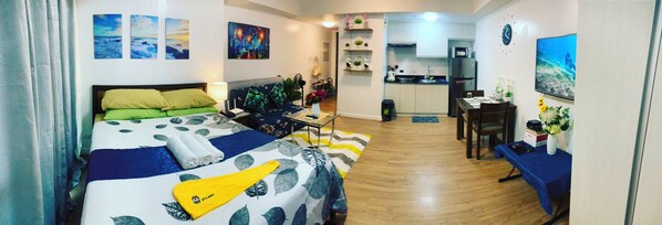 1 bedroom, iron/ironing board, WiFi, bed sheets
