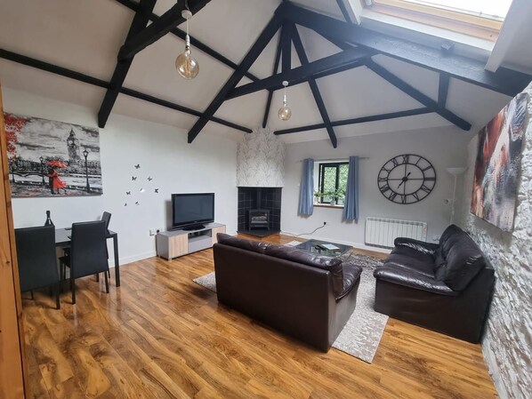House, Multiple Beds | Living area
