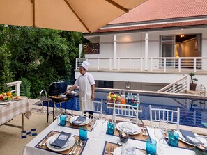 Outdoor pool - Katamanda 3 Bed Tropical Villa B3 Near Kata Beach (Karon)