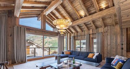 Luxury new chalet in Saint-Martin with pool