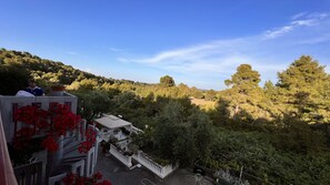 Lägenhet - 1 sovrum - balkong - utsikt mot trädgården | Utsikt från boendet