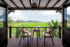 Deluxe Double Room, Balcony | Terrace/patio - ChezCao Rice Field Ecolodge Ninh Binh (Ninh Binh)