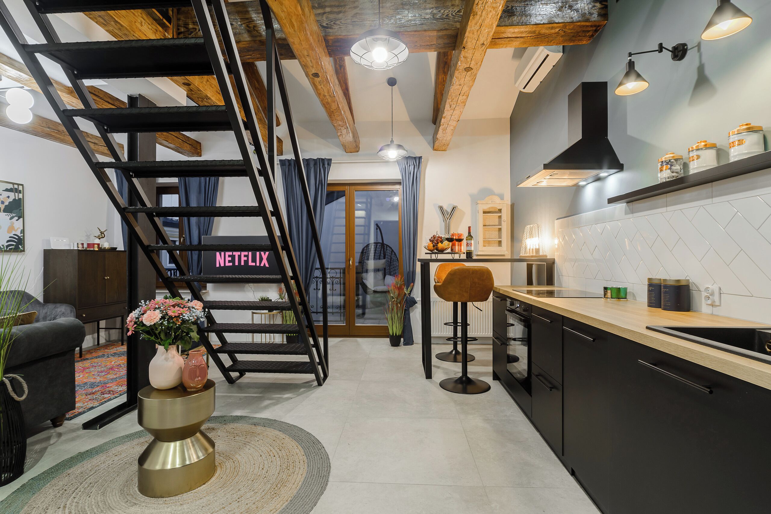 Premium-Apartment | 1 Schlafzimmer, Allergikerbettwaren, Schreibtisch