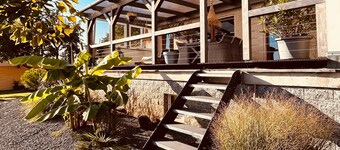 Private pool, air conditioning, sauna, fireplace and views of the countryside